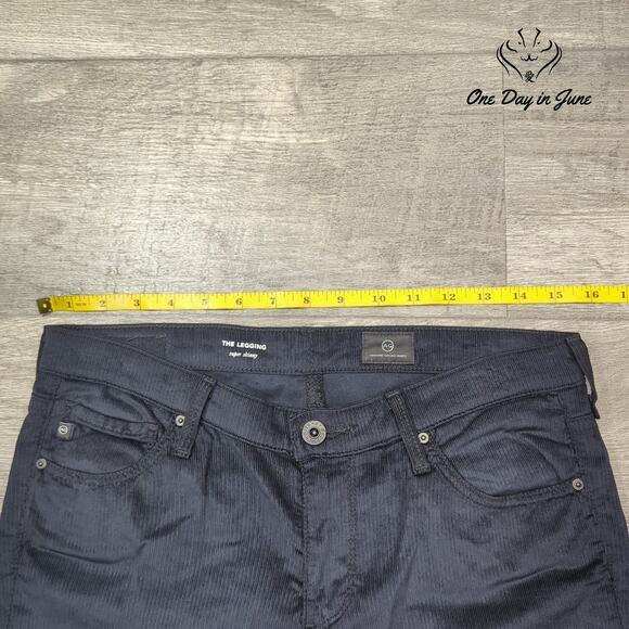 Adriano Goldschmied The Legging Super Skinny Corduroy Size 28 (6) - Picture 3 of 6